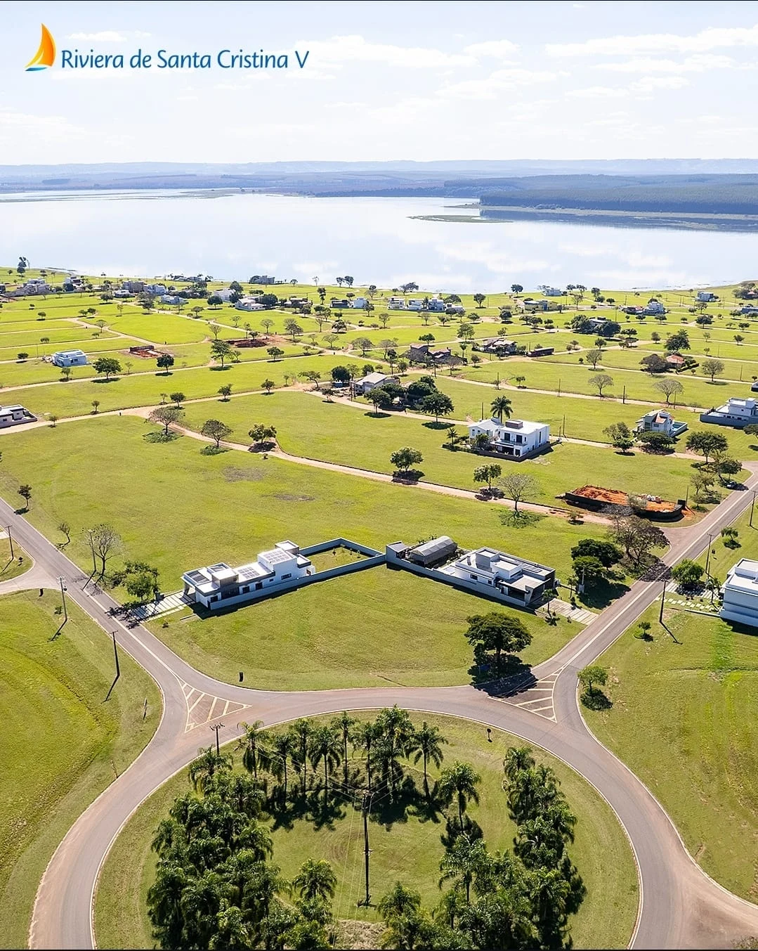 Vista aérea de Riviera de Santa Cristina V
