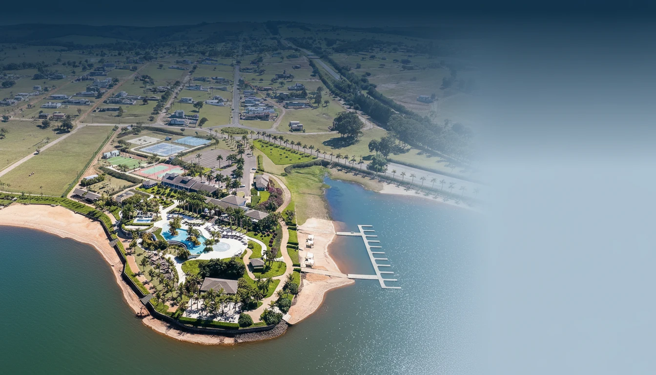 Vista aérea de Riviera de Santa Cristina II