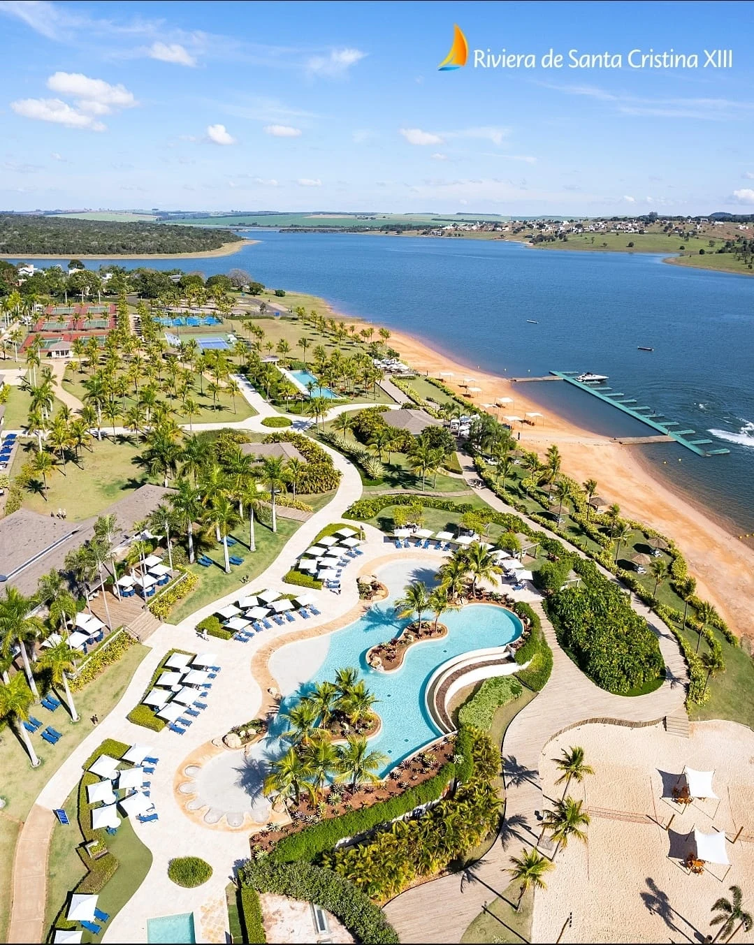 Vista aérea de Riviera XIII
