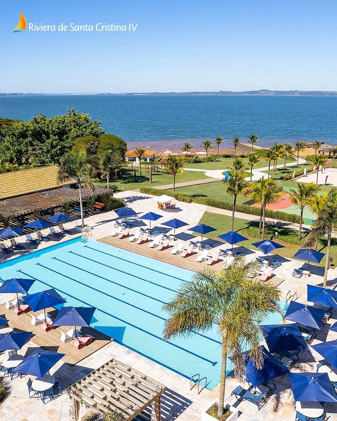 Vista aérea de Riviera de Santa Cristina IV